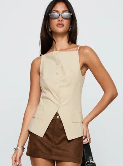 Princess Polly Embark Button Up Top