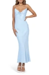 Princess Polly Emily Maxi Dress In Blue