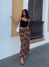 Princess Polly Emily Maxi Skirt In Leopard Print