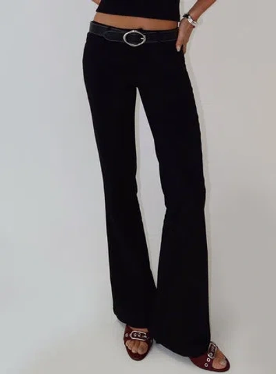 Princess Polly En Route Pants In Black