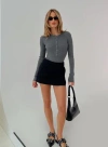 Princess Polly Essentially Skort In Black