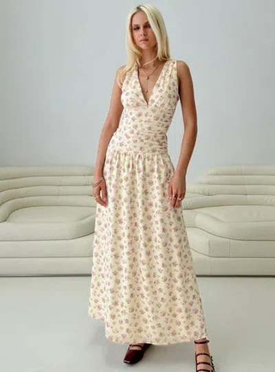Princess Polly Esthie Maxi Dress In Neutral