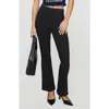 Princess Polly Everyday Flared Pants In Black