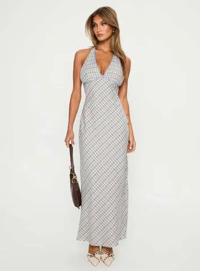 PRINCESS POLLY EVIENNA HALTER MAXI DRESS