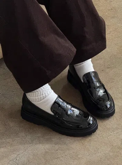 Princess Polly Face The Wind Faux Leather Loafers In Multi