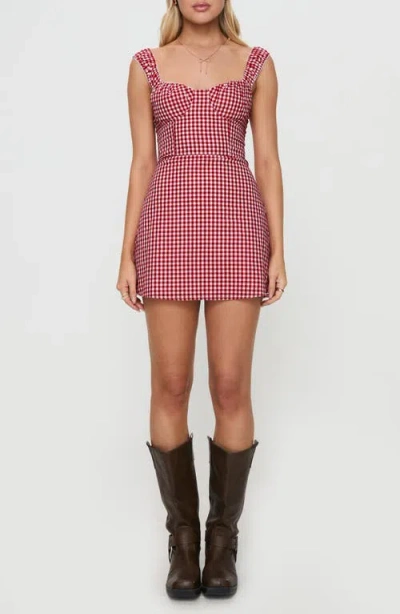 PRINCESS POLLY PRINCESS POLLY FAUBERT MINIDRESS