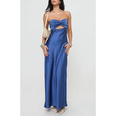 PRINCESS POLLY PRINCESS POLLY FAVIOLA STRAPLESS SATIN GOWN