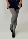 Princess Polly Flashback Ribbed Stockings In Grey