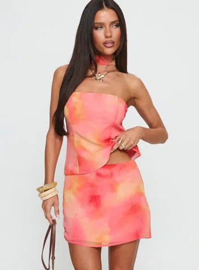 Princess Polly Fondness Mini Skirt In Pink