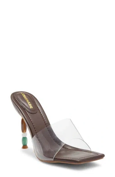 Princess Polly Garnet Beaded Sandal In Multi