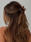 Princess Polly Glimmering Clip In Tort
