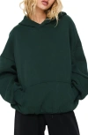 Princess Polly Good Luck Graphic Cotton Blend Hoodie In Green