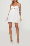 PRINCESS POLLY PRINCESS POLLY GRANNO CUTOUT SLEEVELESS MINIDRESS