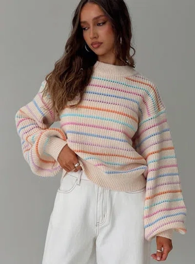 Princess Polly Harmony Knit Sweater In Multi