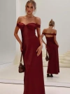 Shop Princess Polly Heartthrobs Off The Shoulder Maxi Dress