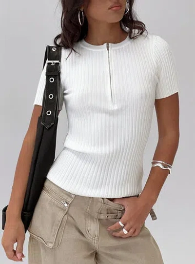 Princess Polly Hold The Line Zip Through Top