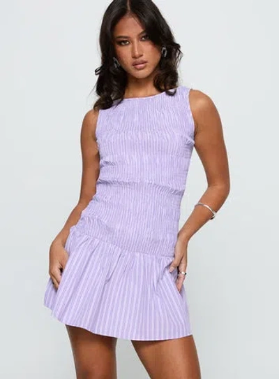 Princess Polly Home Grown Shirred Mini Dress