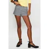 Princess Polly Hot Commodity Micro Shorts In Gray