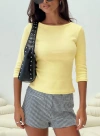 Princess Polly Hot Commodity Micro Shorts In Black Gingham