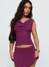 Princess Polly I Belong Shirred Top