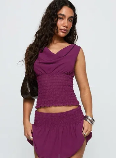 Princess Polly I Belong Shirred Top