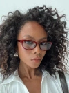 Princess Polly Iker Sunglasses In Red