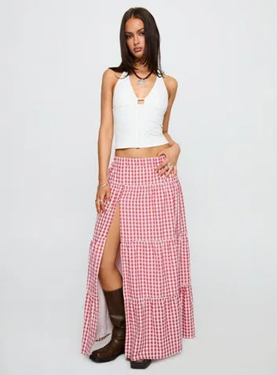 Princess Polly Ilaina Tiered Maxi Skirt