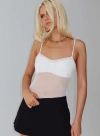 Princess Polly In The Club Bodysuit In White