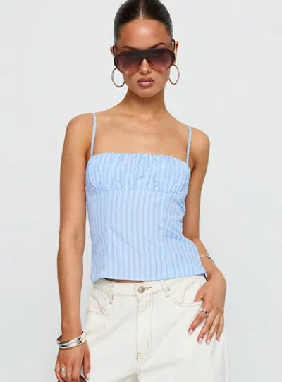Princess Polly Isolabella Top In Blue