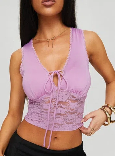 Princess Polly Isolde Top In Purple
