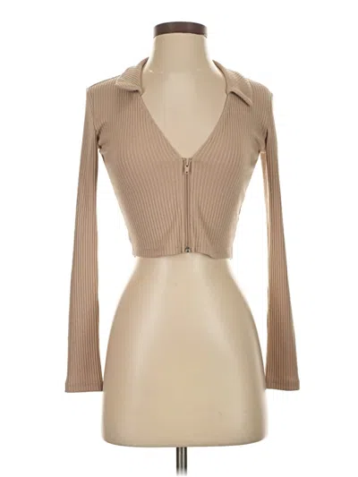Pre-owned Princess Polly Jacket In Brown