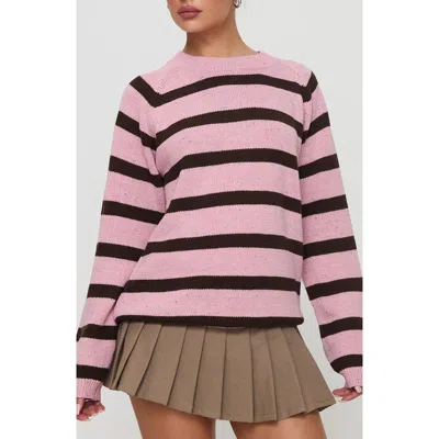 Princess Polly Jacquette Stripe Sweater