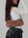 Princess Polly Jayalen Shoulder Bag In Mid Brown