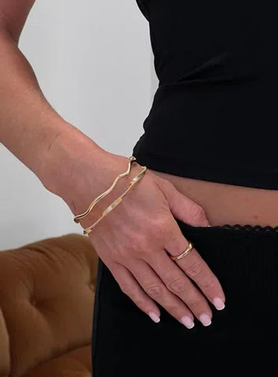Princess Polly Jazzy Bracelet Pack In Gold