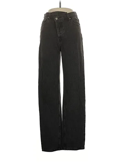Pre-owned Princess Polly Jeans In Black
