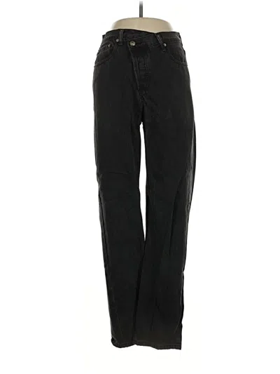 Pre-owned Princess Polly Jeans In Black