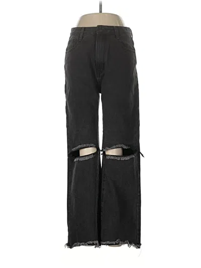 Pre-owned Princess Polly Jeans In Black