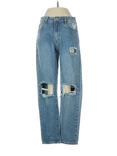 Pre-owned Princess Polly Jeans In Blue