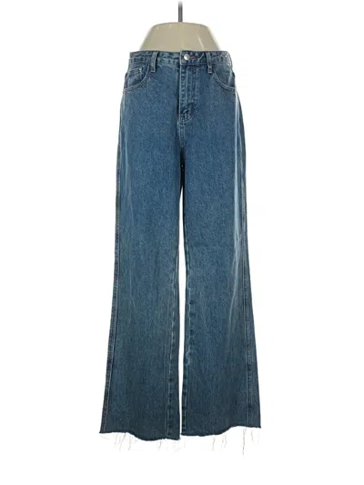 Pre-owned Princess Polly Jeans In Blue