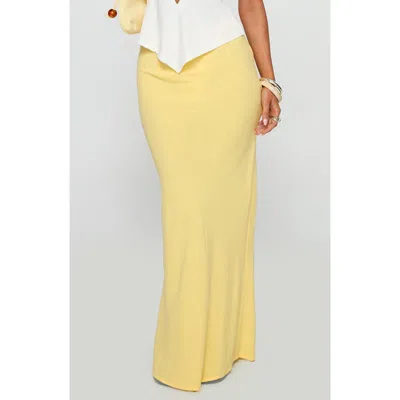 Princess Polly Jodie Maxi Skirt In Yellow