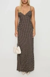 Princess Polly Jorjana Polka Dot Maxi Dress In Multi