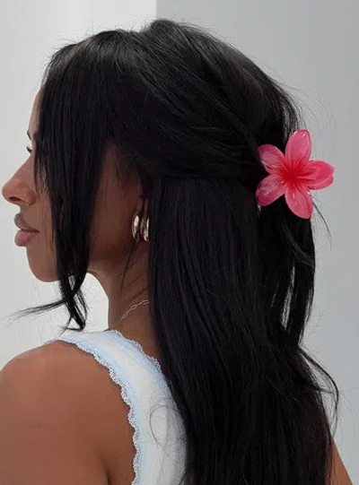 Princess Polly Kadence Hair Clip In Dark Pink