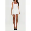 Princess Polly Kaesie Eyelet Halter Minidress In White