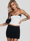 Princess Polly Karley Skort In Black