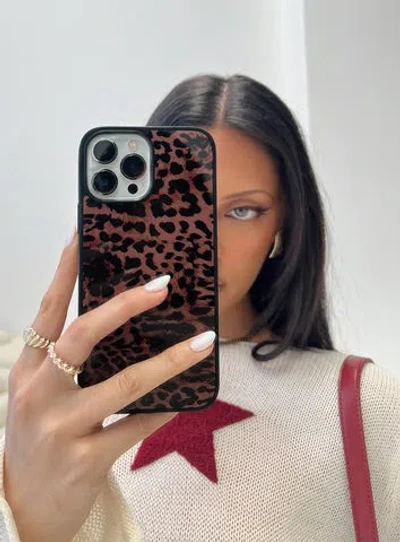 Princess Polly Karmy Iphone Case In Leopard