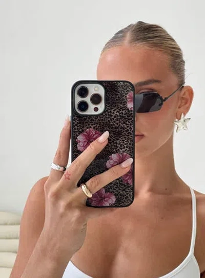 Princess Polly Kersten Iphone Case In Leopard