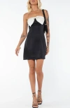 strapless open back dress Landen Halterneck Midaxi Dress in Cherry Red main image 1