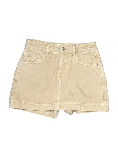 Pre-owned Princess Polly Khaki Shorts In Tan