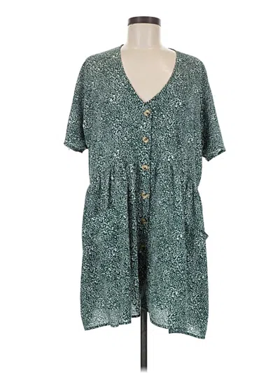 Pre-owned Princess Polly Kimono In Teal