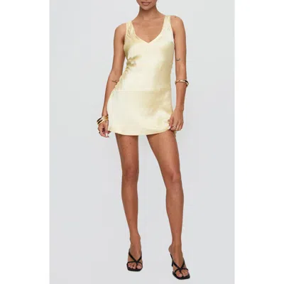 Princess Polly Kingslie Open Back Satin Minidress